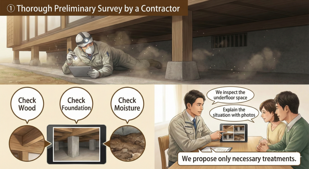 床下調査の重要性